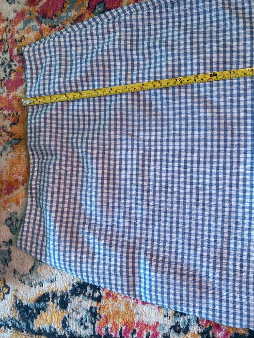 Lisa Says Gah Blue Gingham Set - Picture 9 of 12
